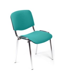 Стул офисный Изо зеленый ткань металл хромированный 550731 Easy chair