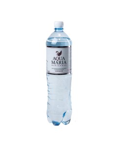 Минеральная столовая вода Аква Мария АМ1 5 6 газ 1 5 л 6 шт газированная Aqua maria