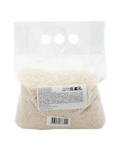 Рис круглозерный шлифованный 3 кг Каскад