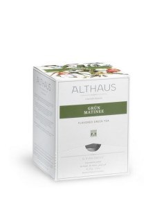 Чай зелёный пакетированный Althaus Grun Matinee15х4 г Nobrand