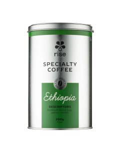 Кофе в зёрнах Эфиопия под фильтр 200 г Rise