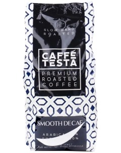 Кофе в зернах Smooth decaf 70 арабика 30 робуста 1 кг Caffe testa