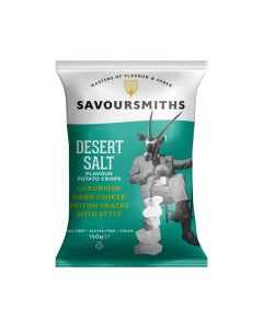 Чипсы картофельные натуральные с солью пустыни 150г Savoursmiths