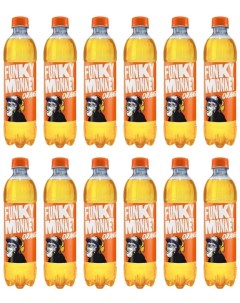 Газированный напиток Оранжевый 0 5 л 12 штук Funky monkey