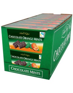 Темный шоколад с мятной начинкой с апельсиновым вкусом 16шт по 200 г Maitre truffout
