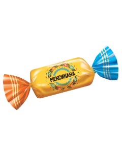 Конфеты глазированные Мексикана со сливочным вкусом и воздушными шариками Яшкино