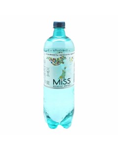 Вода минеральная Miss Mineral Detox газированная лечебно столовая 1 л Stelmas mg