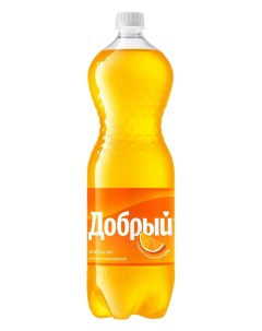 Газированный напиток Апельсин с витамином С 250 мл Добрый