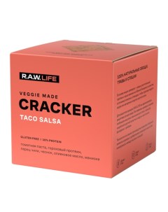 Крекеры Raw Life Enjoy Crack Taco salsa безглютеновые 75 г х 2 шт R.a.w. life