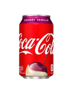 Газированный напиток Coca Cola Cherry Vanilla США 6 шт по 355 мл Coca-cola