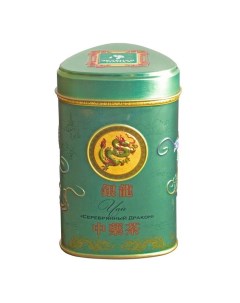 Чай зеленый крупнолистовой серебряный дракон с ароматом жасмина 100 г Зеленая панда