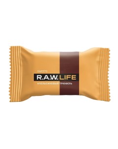 Конфета Raw Life Апельсиновый трюфель 18 г 4 шт R.a.w. life