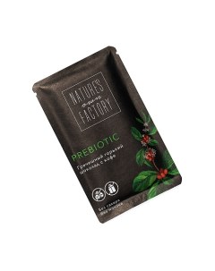Шоколад гречишный Prebiotic горький с кофе 20 г 2 шт Natures own factory