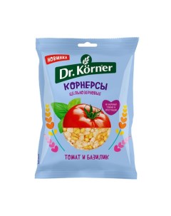 Чипсы кукурузно рисовые Dr Korner С томатом и базиликом 50 г 6 шт Dr.korner