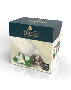 Чай зелёный Jasmine в пирамидках 2 г х 22 шт Teida
