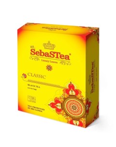 Чай чёрный Classic байховый мелколистовой 100 пакетиков Sebastea