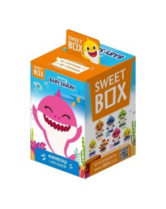 Мармелад Baby Shark жевательный с игрушкой 10 г в ассортименте Sweet box