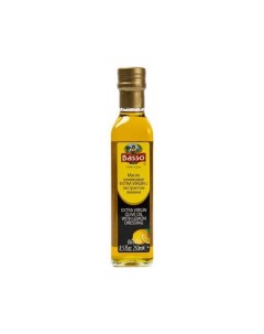 Оливковое масло нерафинированное c лимоном 250 мл Basso