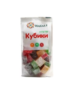 Лукум Кубики ягодный микс 200 г Hayali