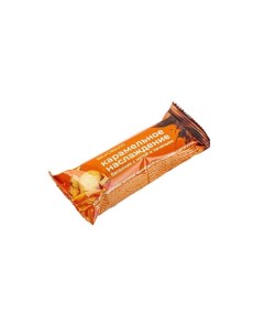 Шоколадный батончик Карамельное наслаждение с нугой и печеньем 60 г Вкусвилл