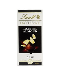 Шоколад Excellence тёмный горький с миндалём 100 г Lindt