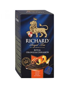 Чай черный Orange Lime в пакетиках 1 7 г х 25 шт Richard