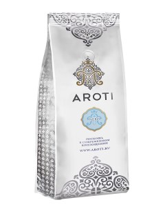 Кофе жареный в зёрнах Nero тёмная обжарка свежеобжаренный 1 кг Aroti