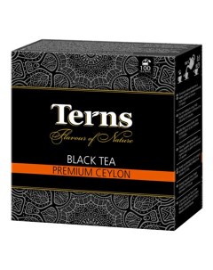 Чай черный Premium Ceylon 1 8 г х 100 шт Terns