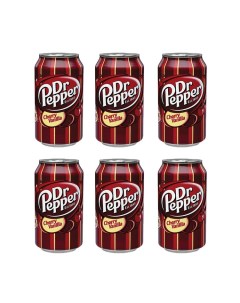 Газированный напиток Dr Pepper Cherry Vanilla США 6 шт по 355 мл Dr. pepper