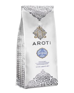 Кофе жареный в зёрнах Exclusive арабика робуста средняя обжарка 1 кг Aroti