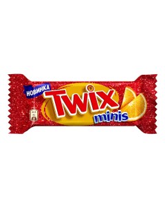 Шоколадные конфеты Minis Апельсин Twix