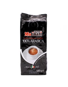 Кофе в зернах 100 arabica 500 г Molinari