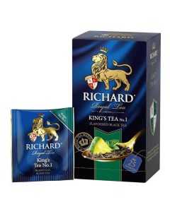 Чай черный King s Choice ароматизированный 2 г х 25 шт Richard