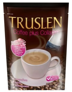 Напиток кофейный растворимый кофе плюс коллаген 16 г 5 штук Truslen