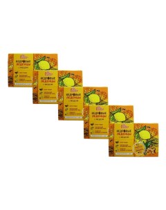 Леденцы медово кедровые с лимоном и имбирем 5 блистеров по 6 шт Радоград