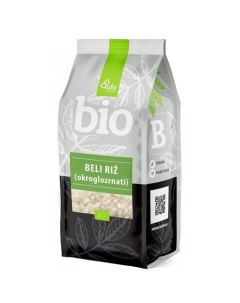Крупа рис белый круглозерный био 2 пакета по 500 граммов Bufo eko