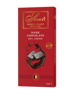 Шоколад Экстра горький 100 г Ameri