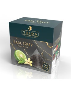 Чай чёрный Earl Grey в пирамидках 2 г х 22 шт Teida