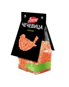 Чечевица Красная 350 Г 2шт Bravolli