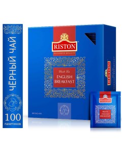 Чай черный English Breakfast 100 шт x 2г Riston
