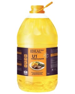 Подсолнечное масло Pto U1 рафинированное 5 л Ideal