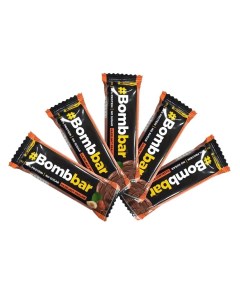 Батончик Protein Bar In Chocolate 5 40 г 5 шт фундучное пралине Bombbar