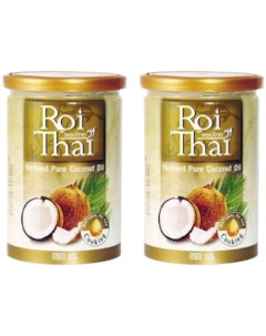 Кокосовое масло 100 рафинированное 600 мл х 2 шт Roi thai