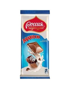 Шоколад Чудастик с начинкой со вкусом мороженого какао печенье 200 г Россия щедрая душа