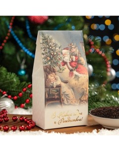 Чай чёрный Рождественские подарки с чабрецом 50 г Бодрoff