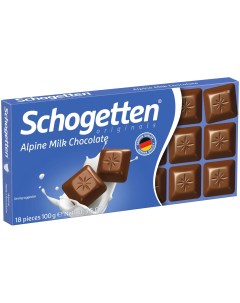 Шоколад Alpine Milk Chocolate 100 г Schogetten