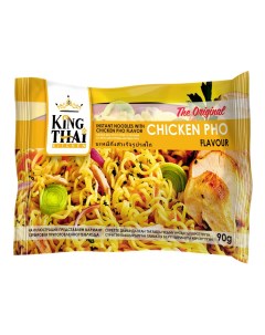 Лапша со вкусом курицы 90 г Kingthai kitchen
