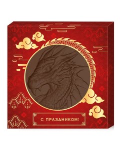 Шоколад фигурный Панно Дракон Торнадо из кондитерской глазури 40 г Ацтек