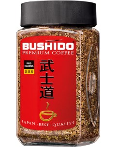 Растворимый кофе Red Katana 100 г Bushido