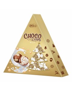 Конфеты шоколадные Choco Crispy Елка 112 г Vobro